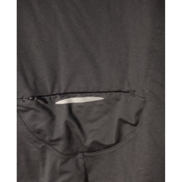 Women's Large Under Armour 1/2 Zip‎ Long Sleeve Storm Black & Grey Jacket - Picture 5 of 7